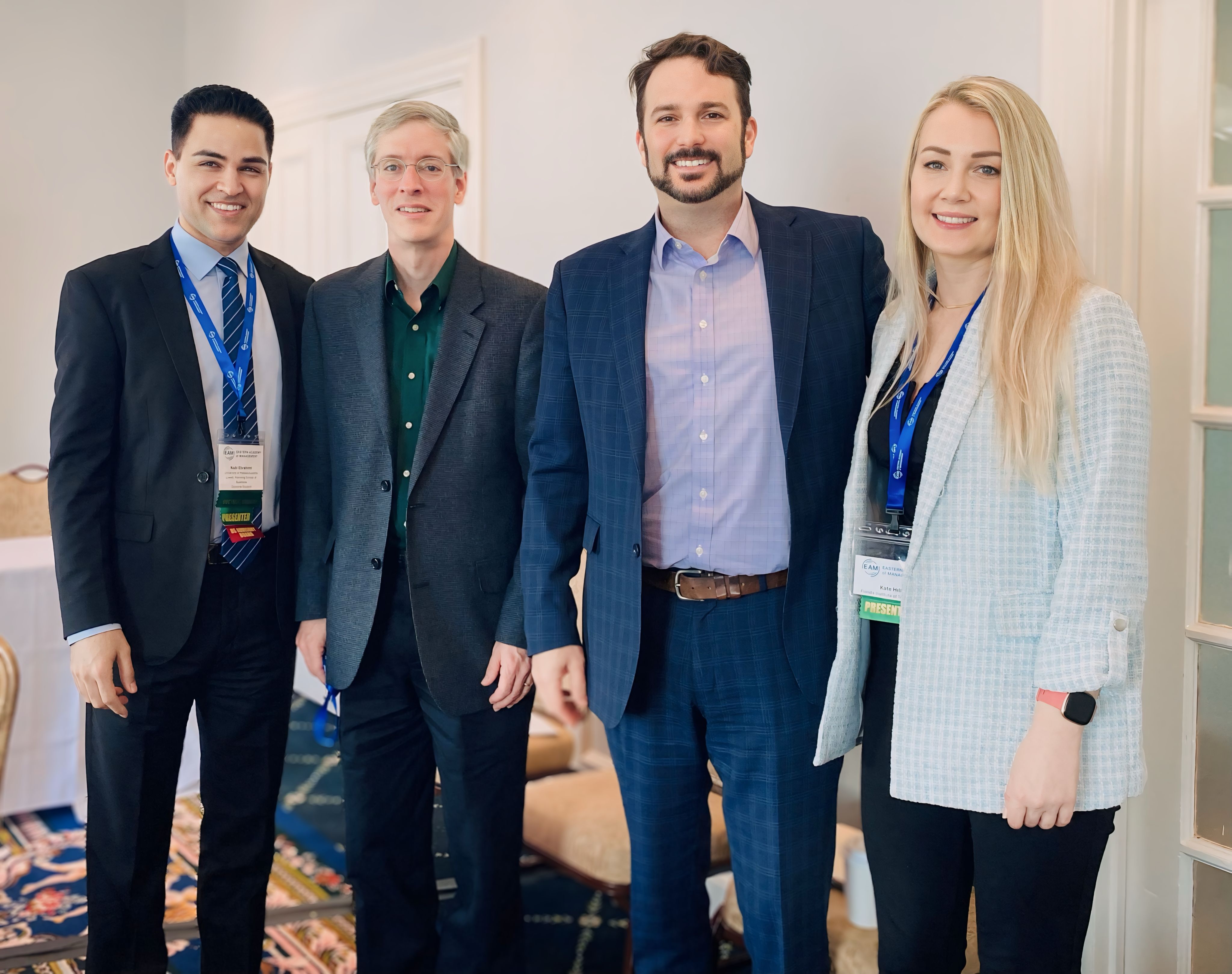 Nabi Ebrahimi, Eastern Academy of Management Conference 2024, Providence, RI