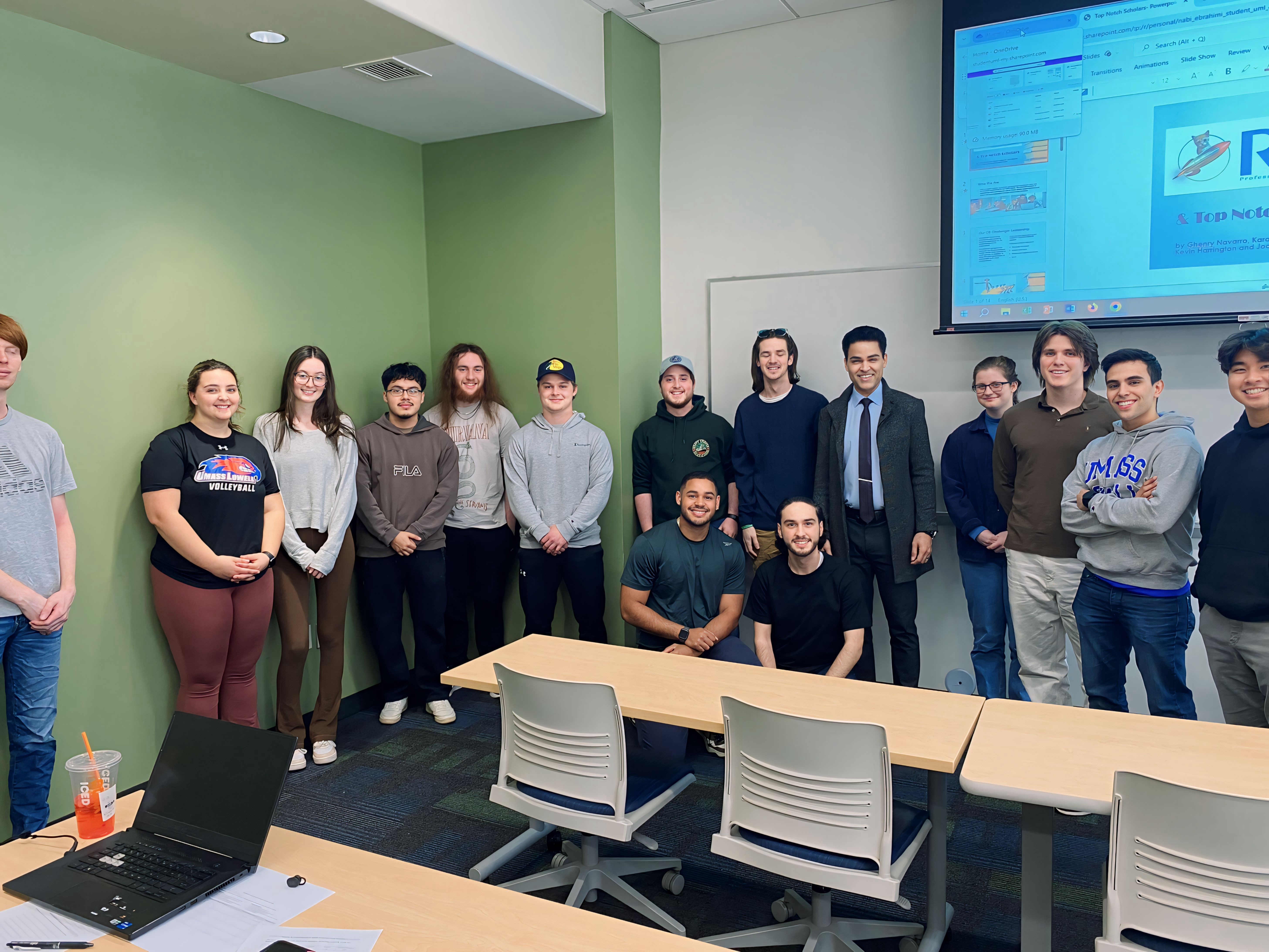 Nabi Ebrahimi, Organizational Behavior Class, Spring 2024, UMass Lowell